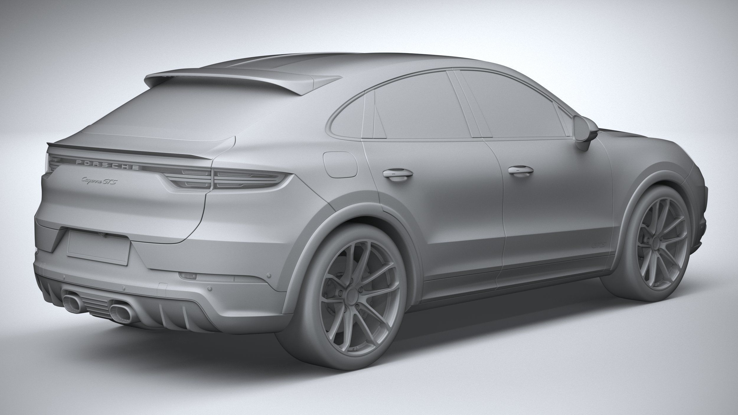 Porsche Cayenne GTS Coupe 2020 3D model_27