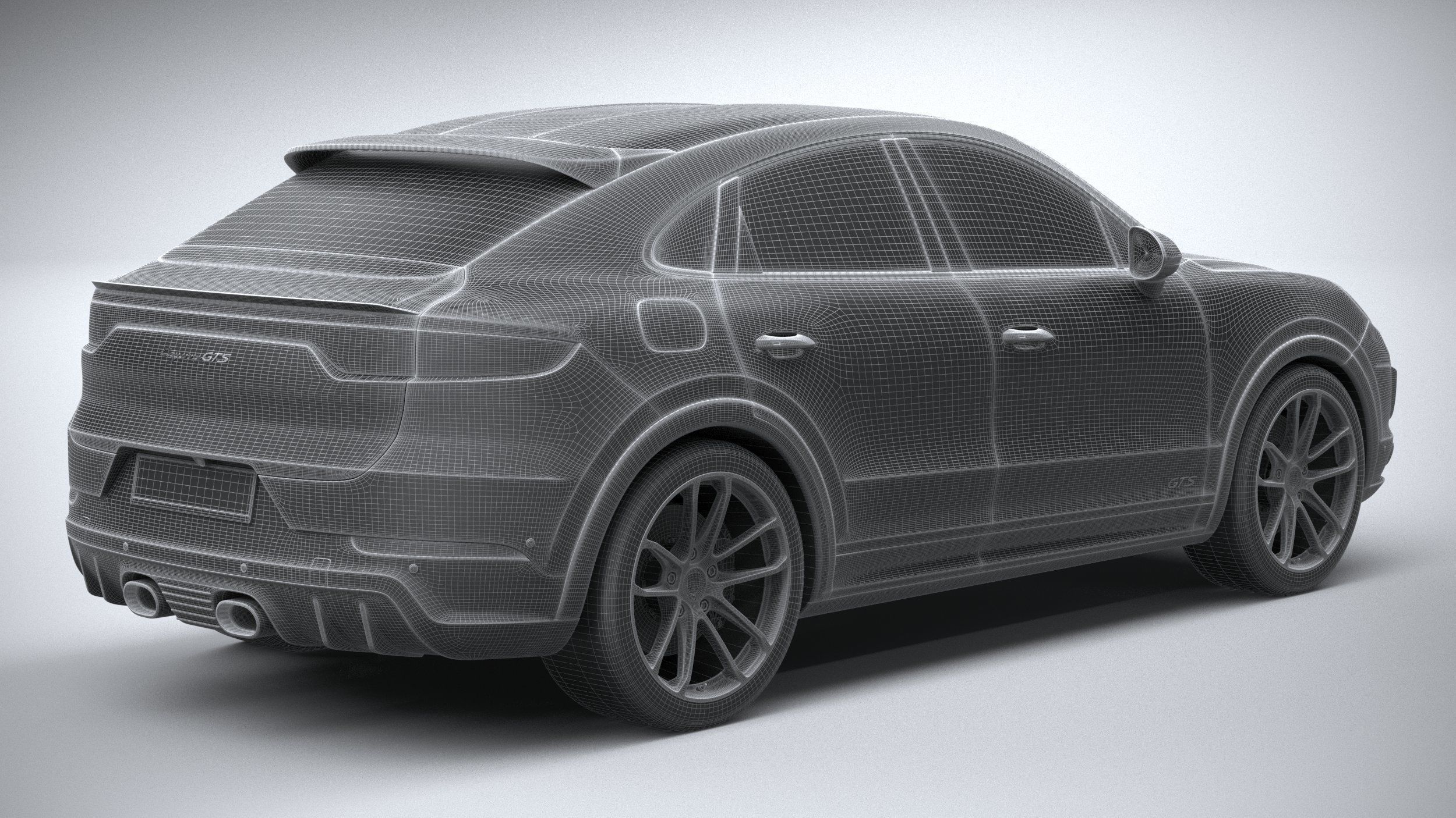 Porsche Cayenne GTS Coupe 2020 3D model_29