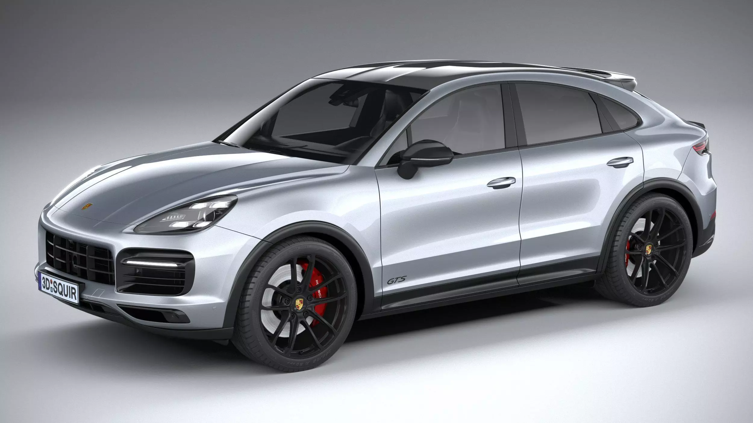 Porsche Cayenne GTS Coupe 2020 3D model_0