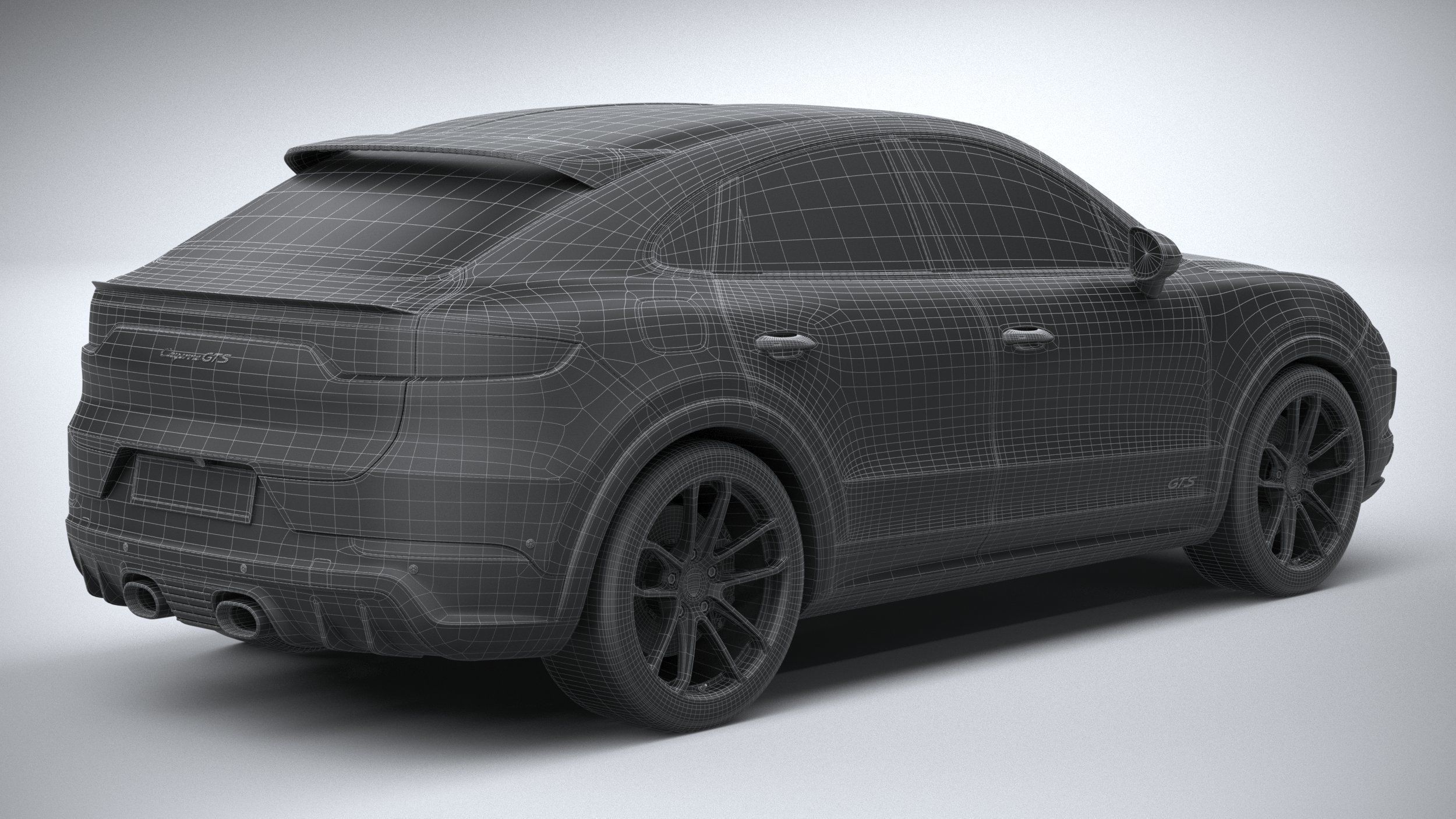 Porsche Cayenne GTS Coupe 2020 3D model_31