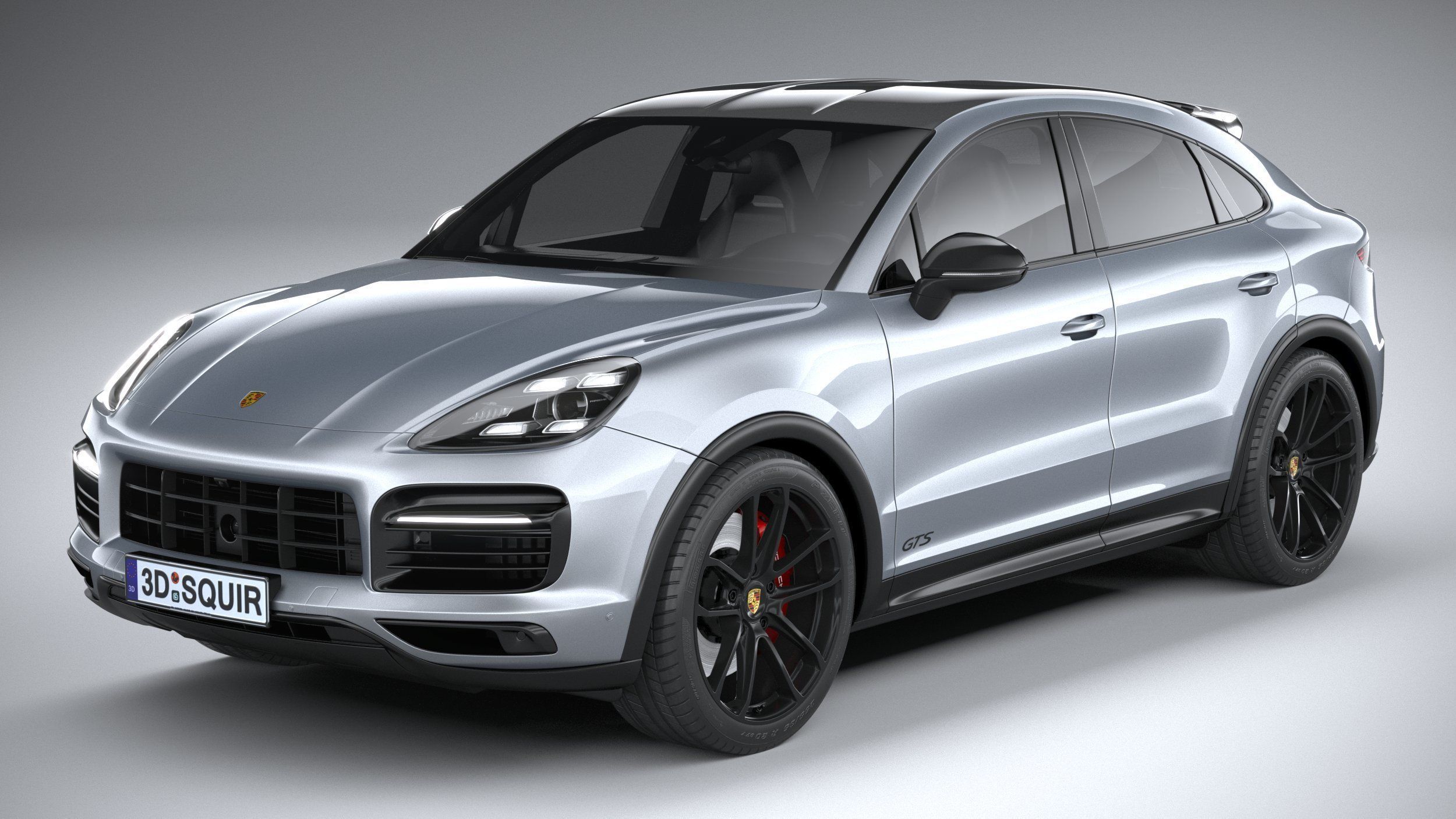 Porsche Cayenne GTS Coupe 2020 3D model_1