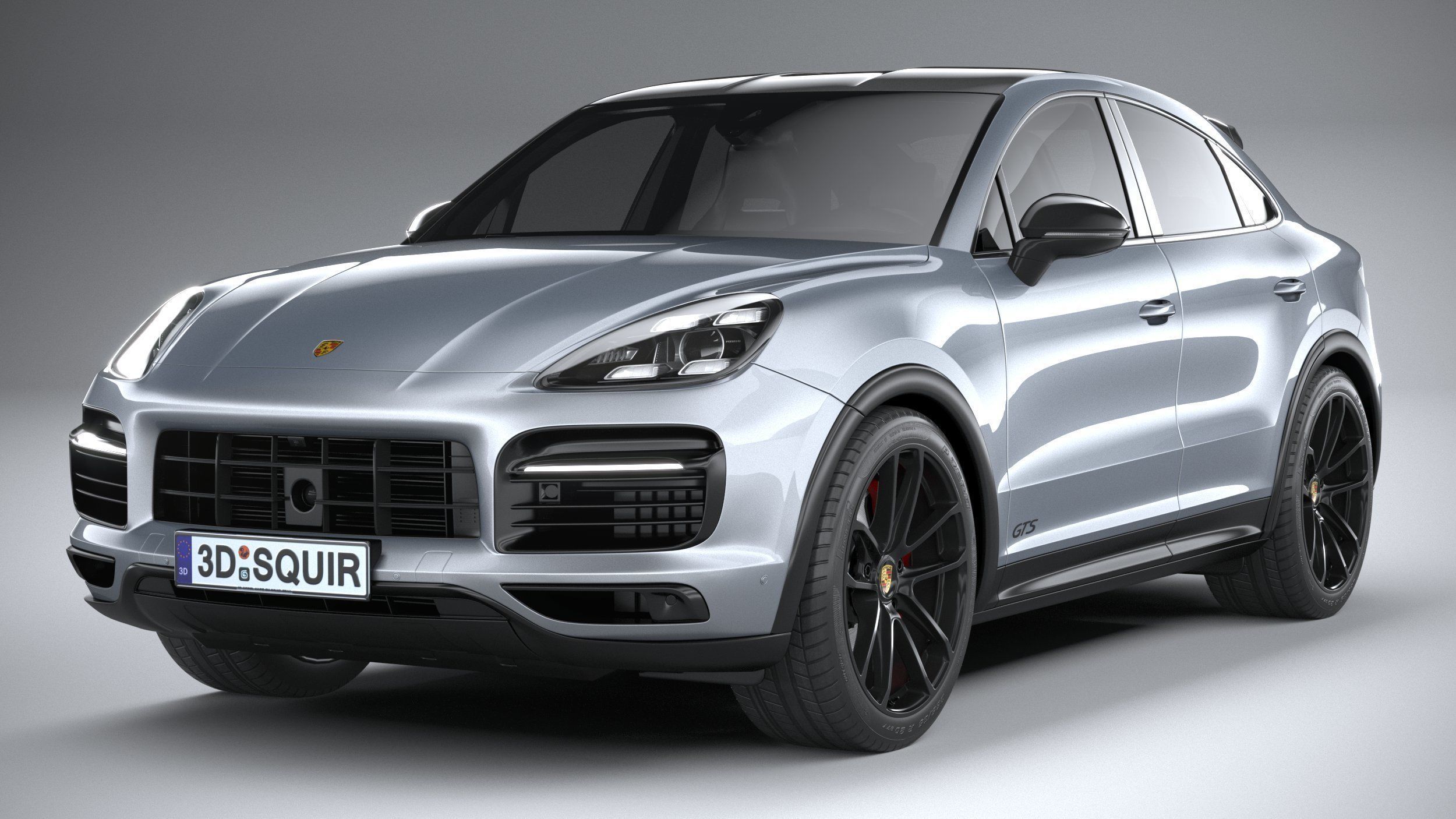 Porsche Cayenne GTS Coupe 2020 3D model_2