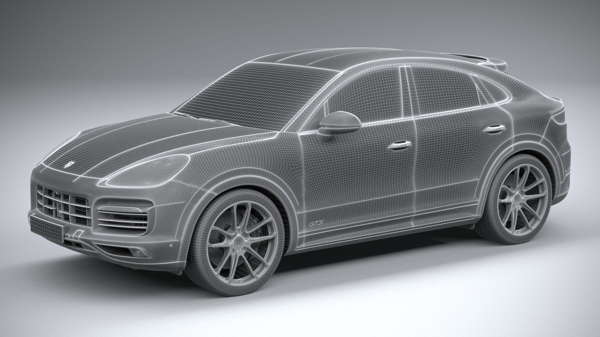 Porsche Cayenne GTS Coupe 2020 3D model_28