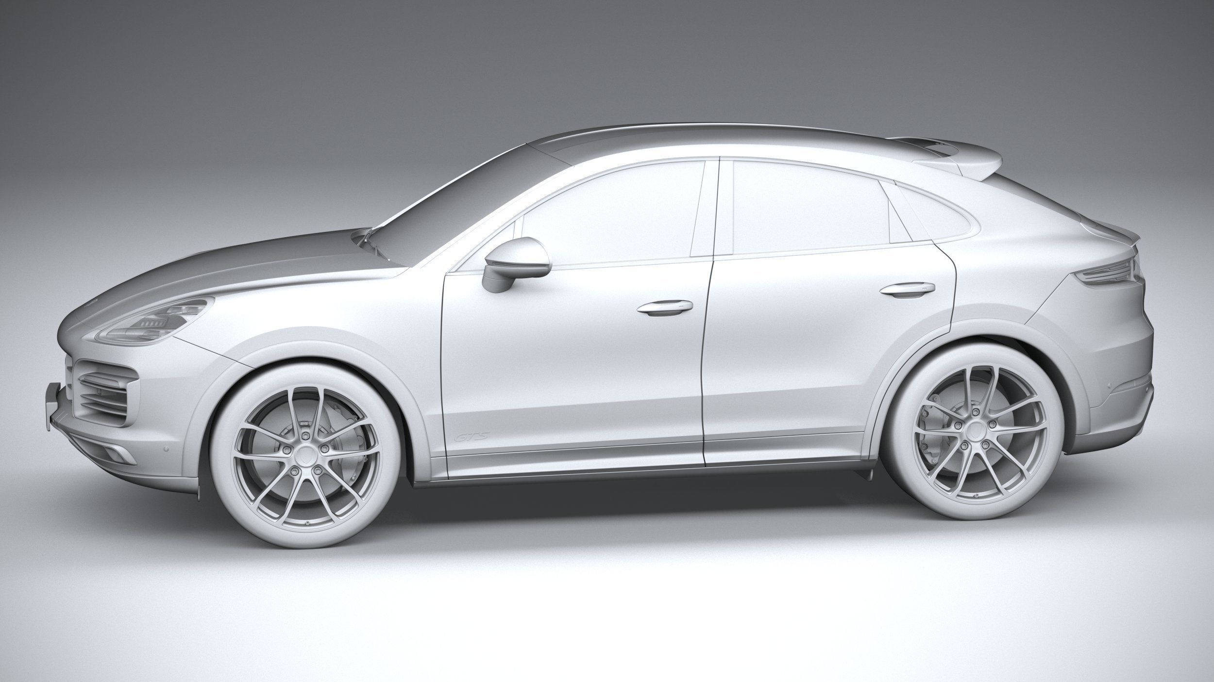 Porsche Cayenne GTS Coupe 2020 3D model_24
