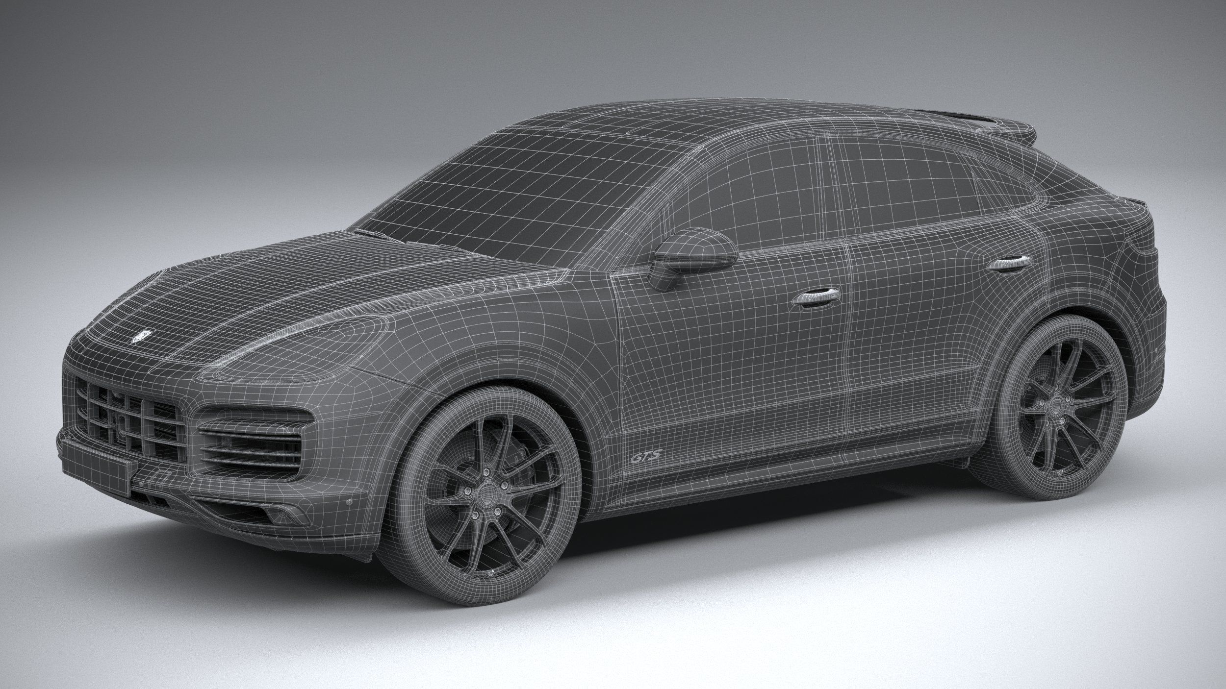 Porsche Cayenne GTS Coupe 2020 3D model_30