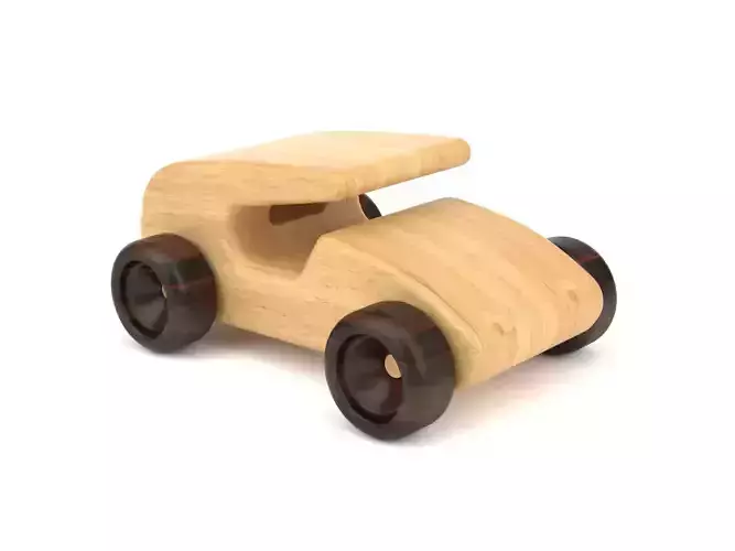 Wooden toy car 19
