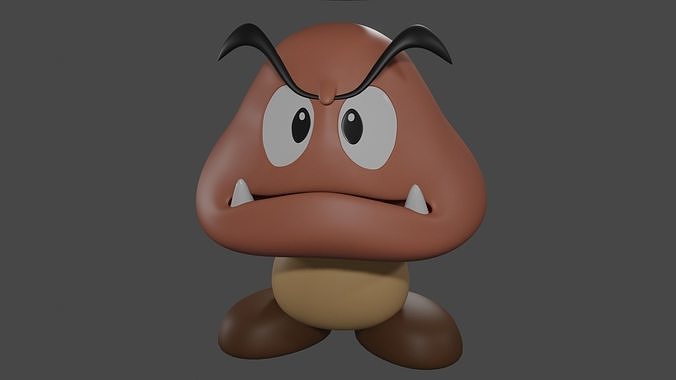 My Goomba 3D model