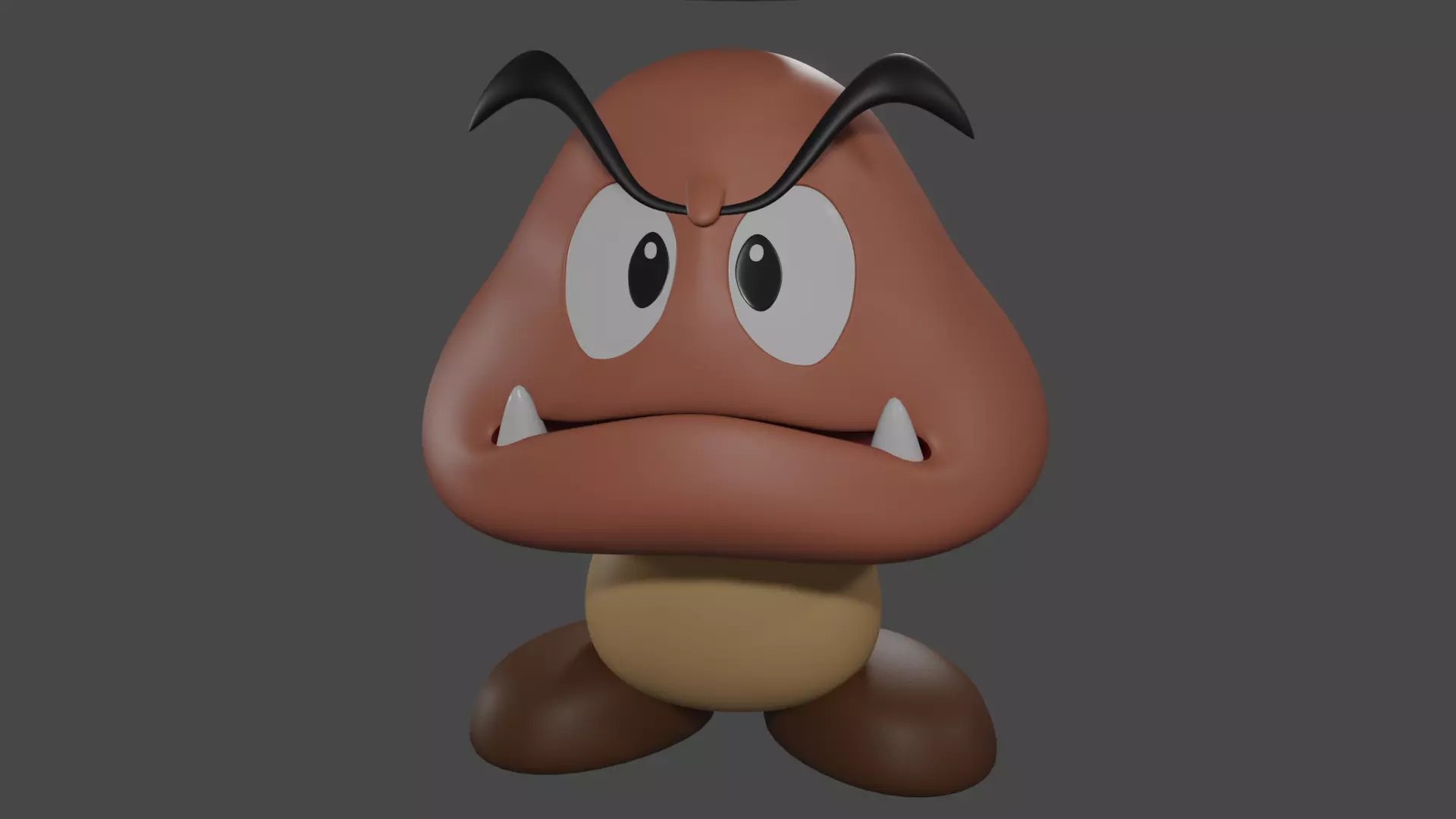 My Goomba 3D model_0