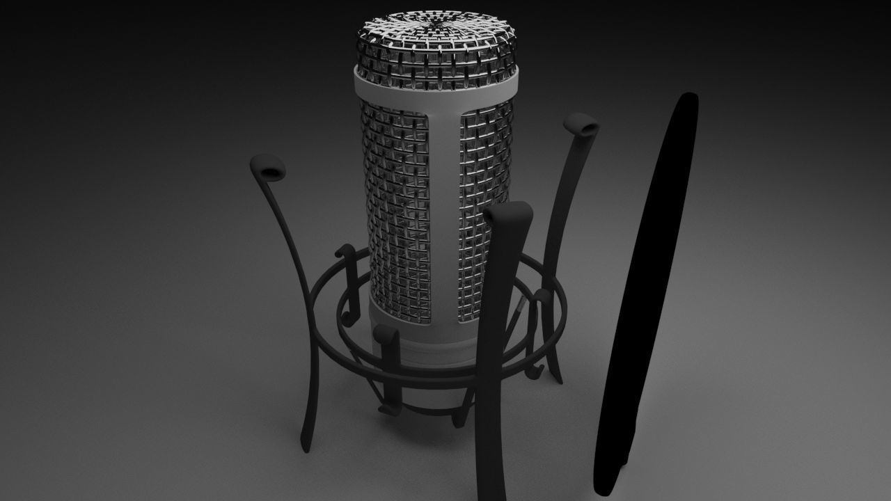 Microphone 3D model_6