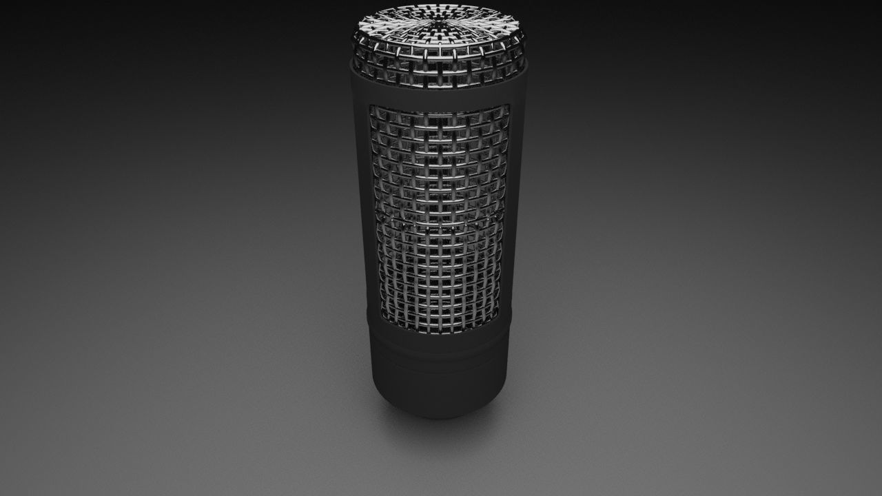 Microphone 3D model_5