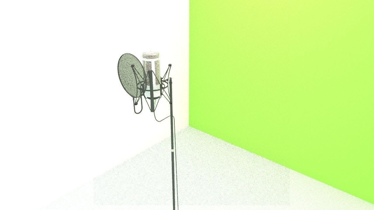 Microphone 3D model_2