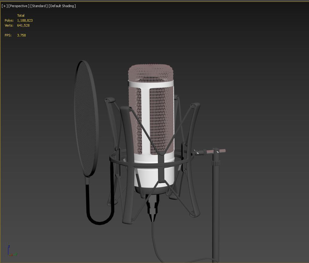 Microphone 3D model_8