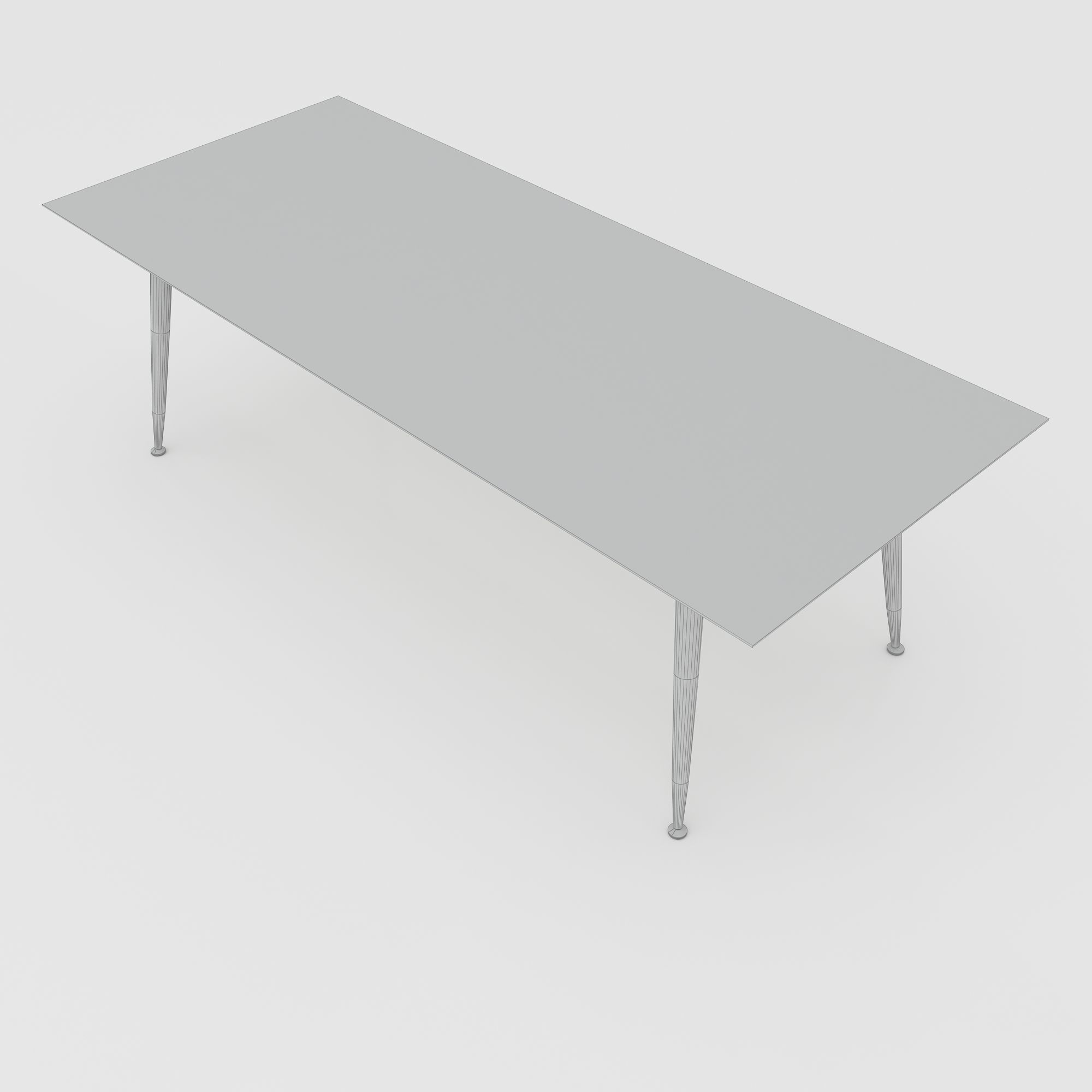 Classi Dinner Table 3D model_8