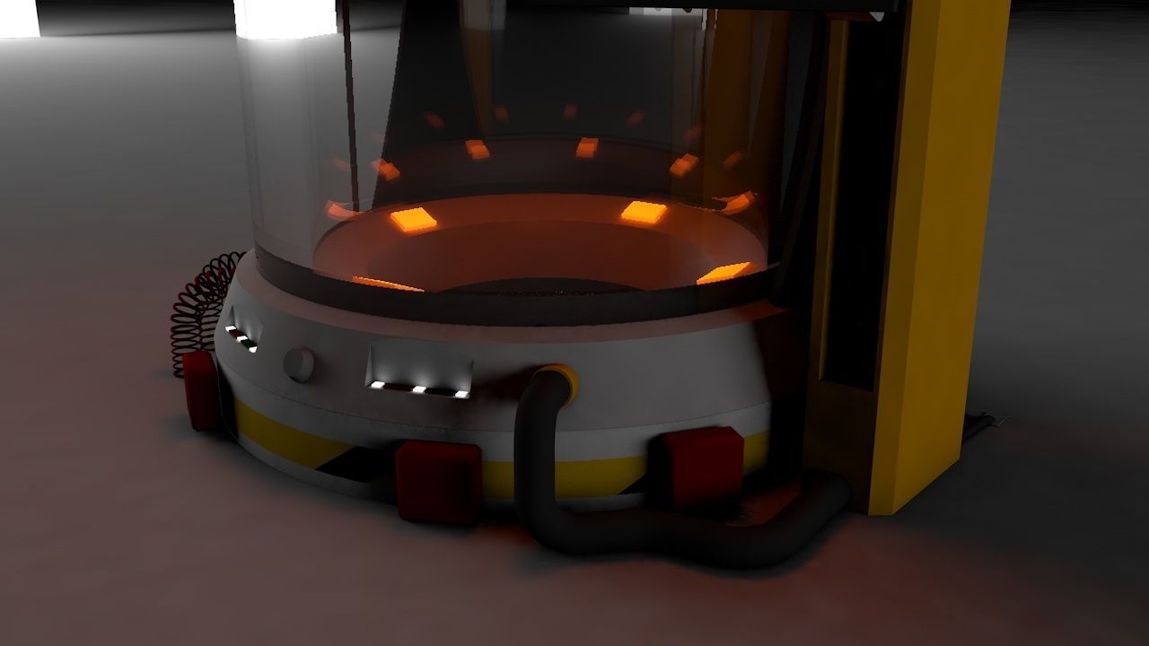 BEST AND THE CHEAPEST LAB CAPSULE CHAMBER Low-poly 3D model_5