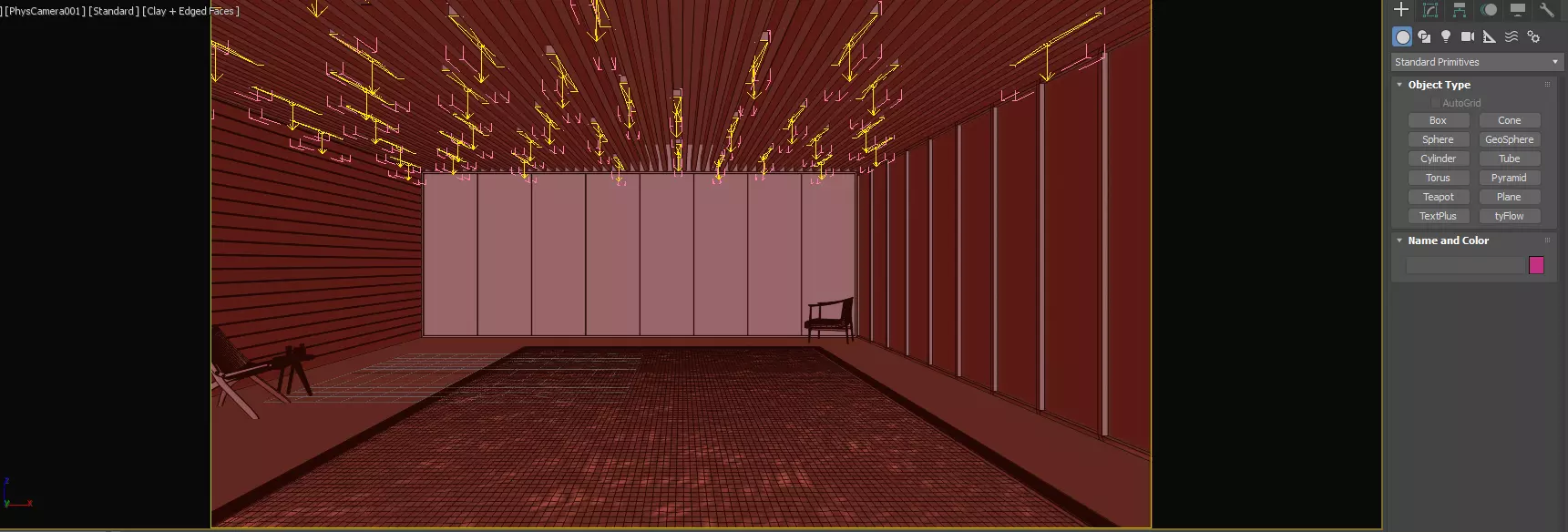 Pool Interior 3D model_0