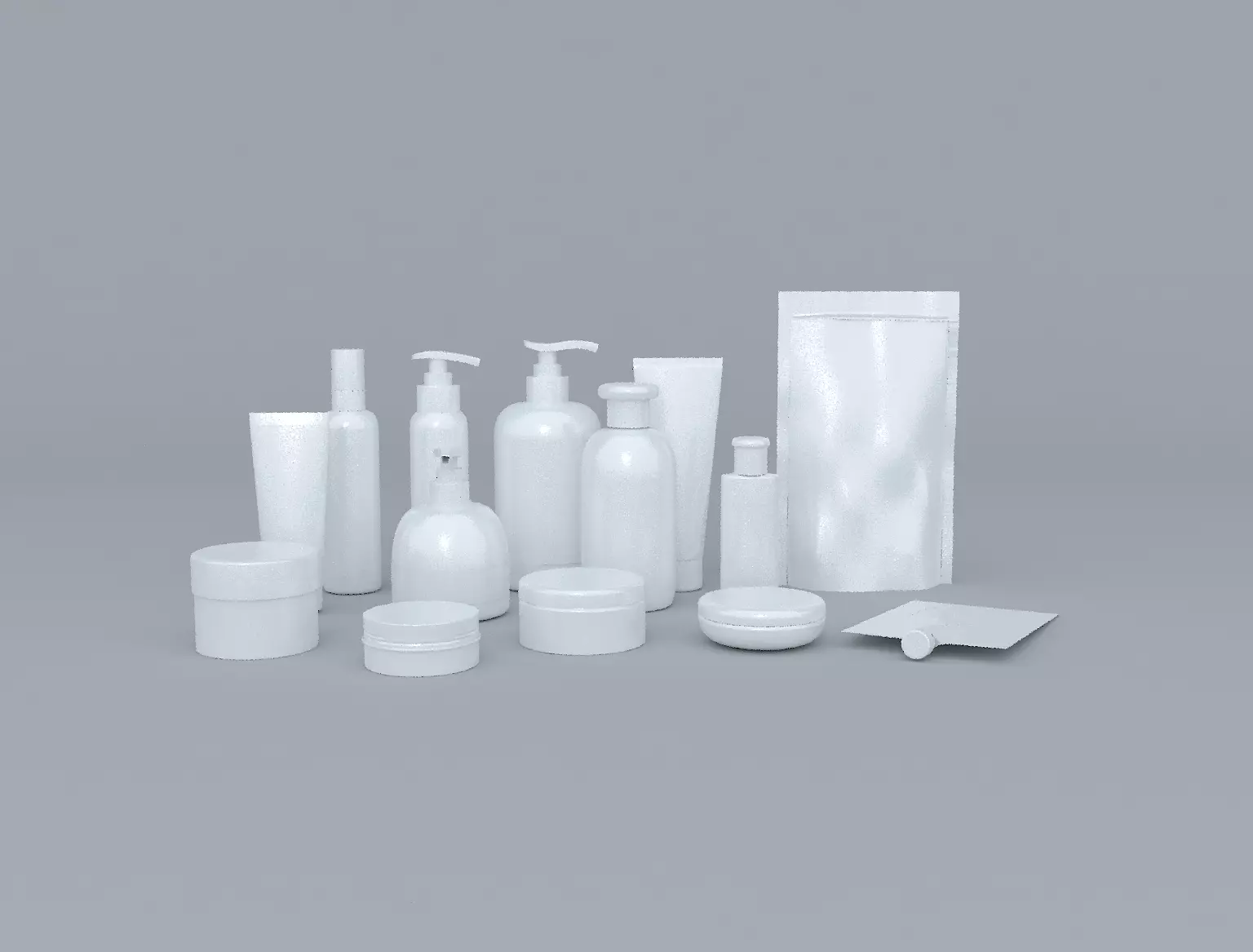 Bottles packaging 3D model | CGTrader