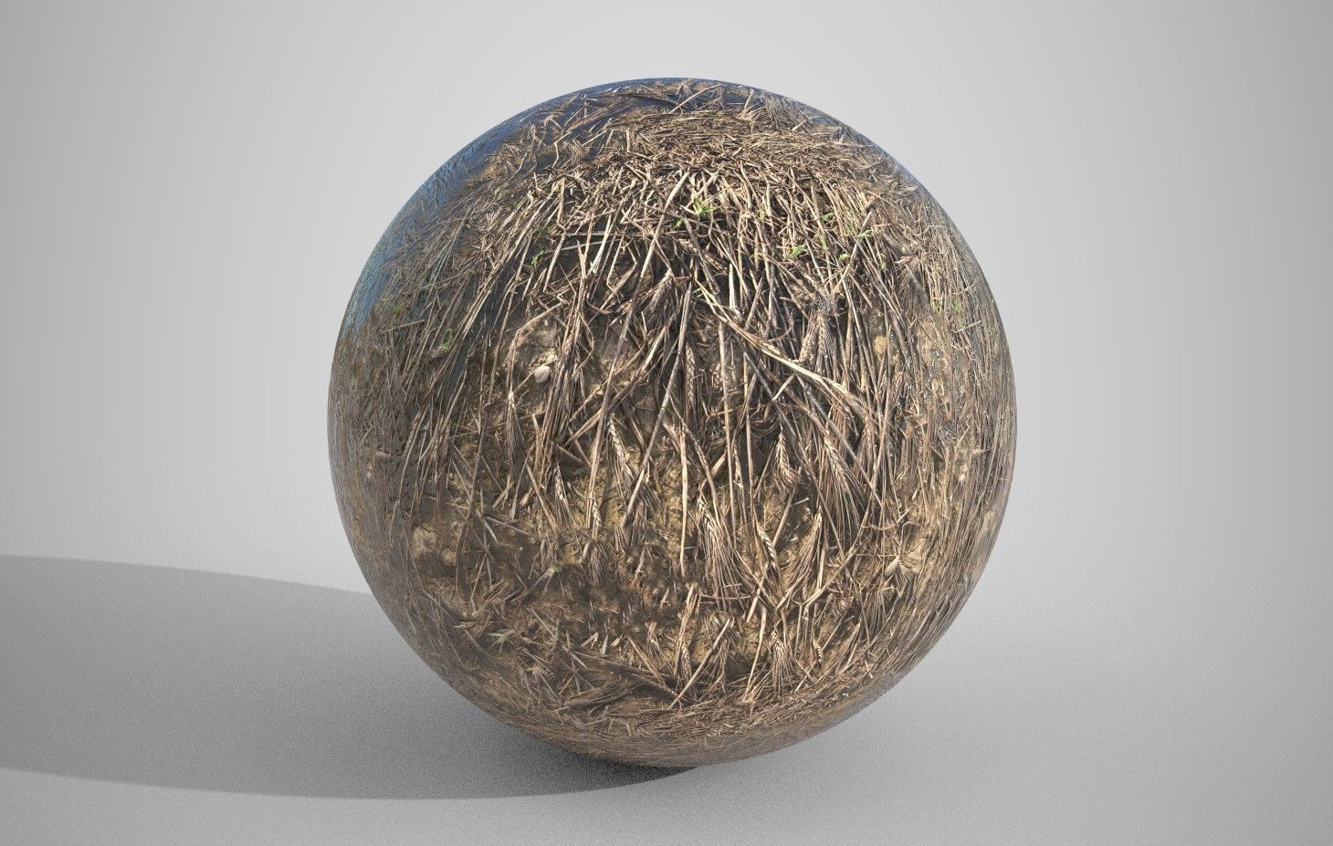 Mega Pack of 64 Village Hay and Straw PBR  Texture_22
