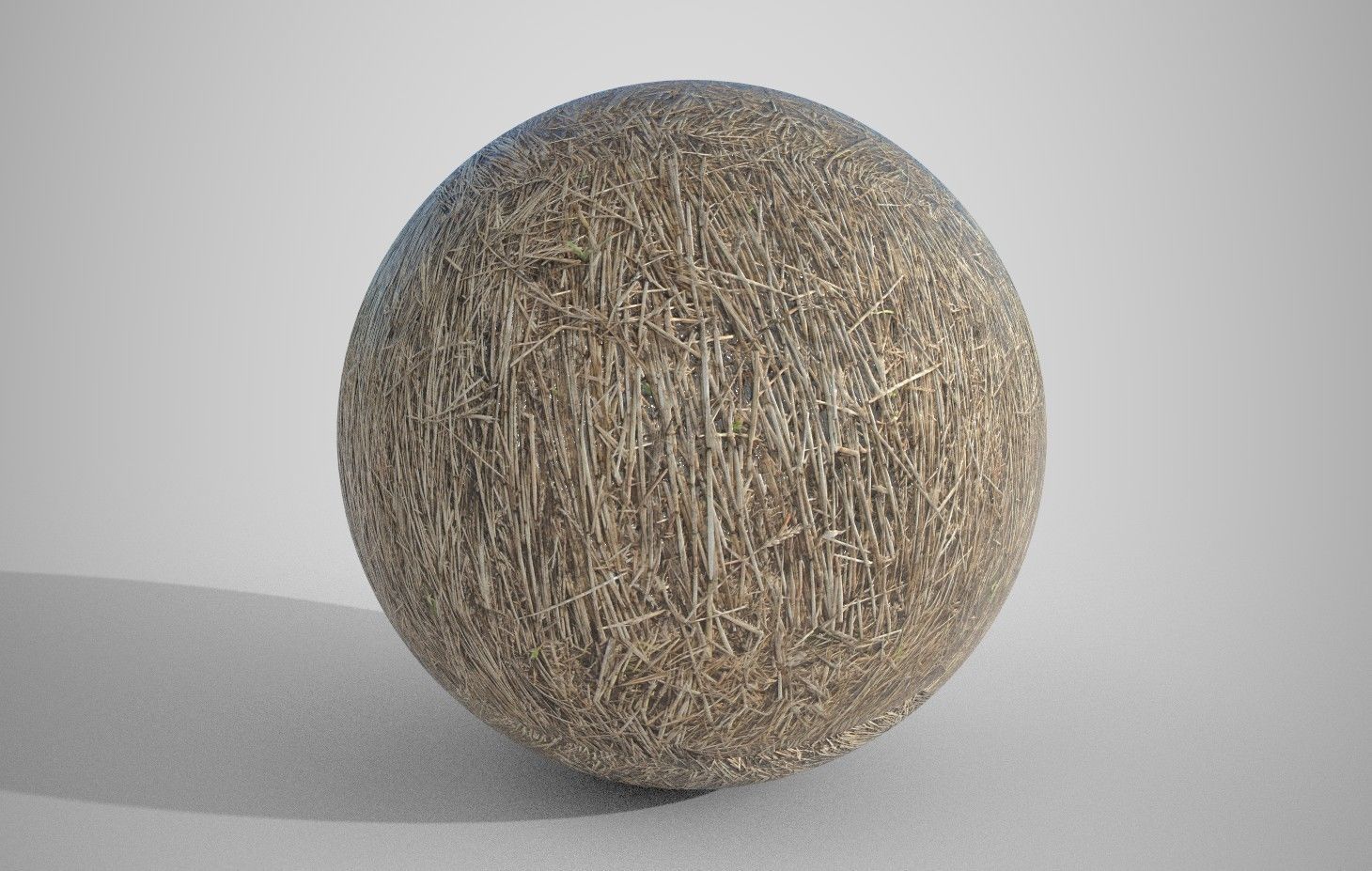 Mega Pack of 64 Village Hay and Straw PBR  Texture_16