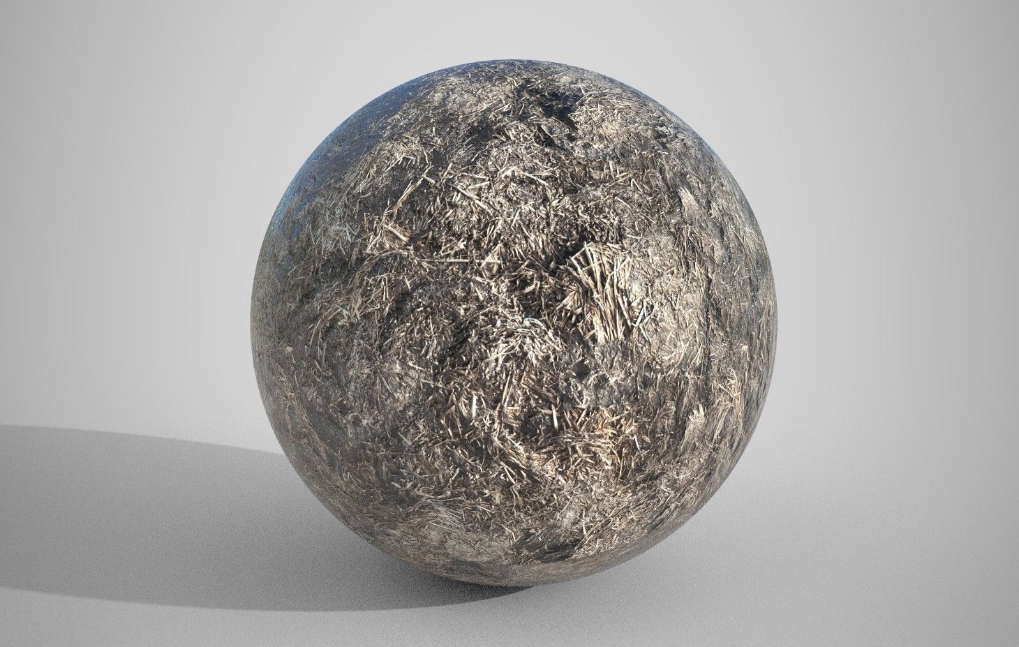 Mega Pack of 64 Village Hay and Straw PBR  Texture_24