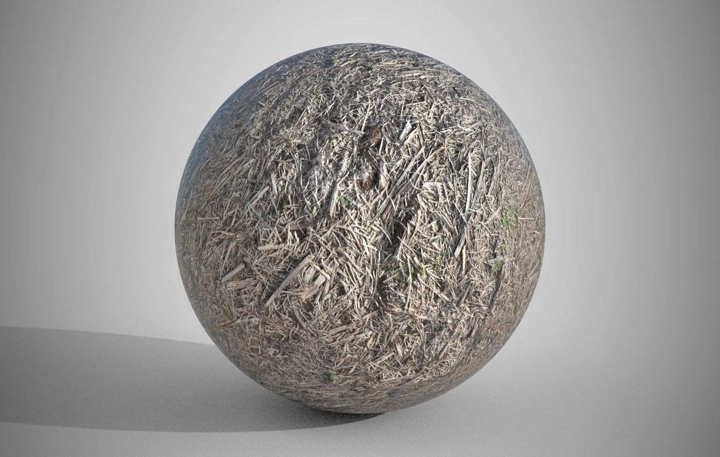 Mega Pack of 64 Village Hay and Straw PBR  Texture_45