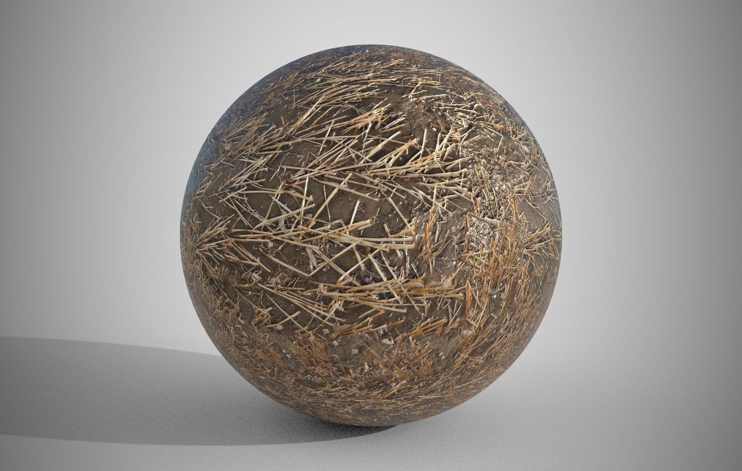 Mega Pack of 64 Village Hay and Straw PBR  Texture_46