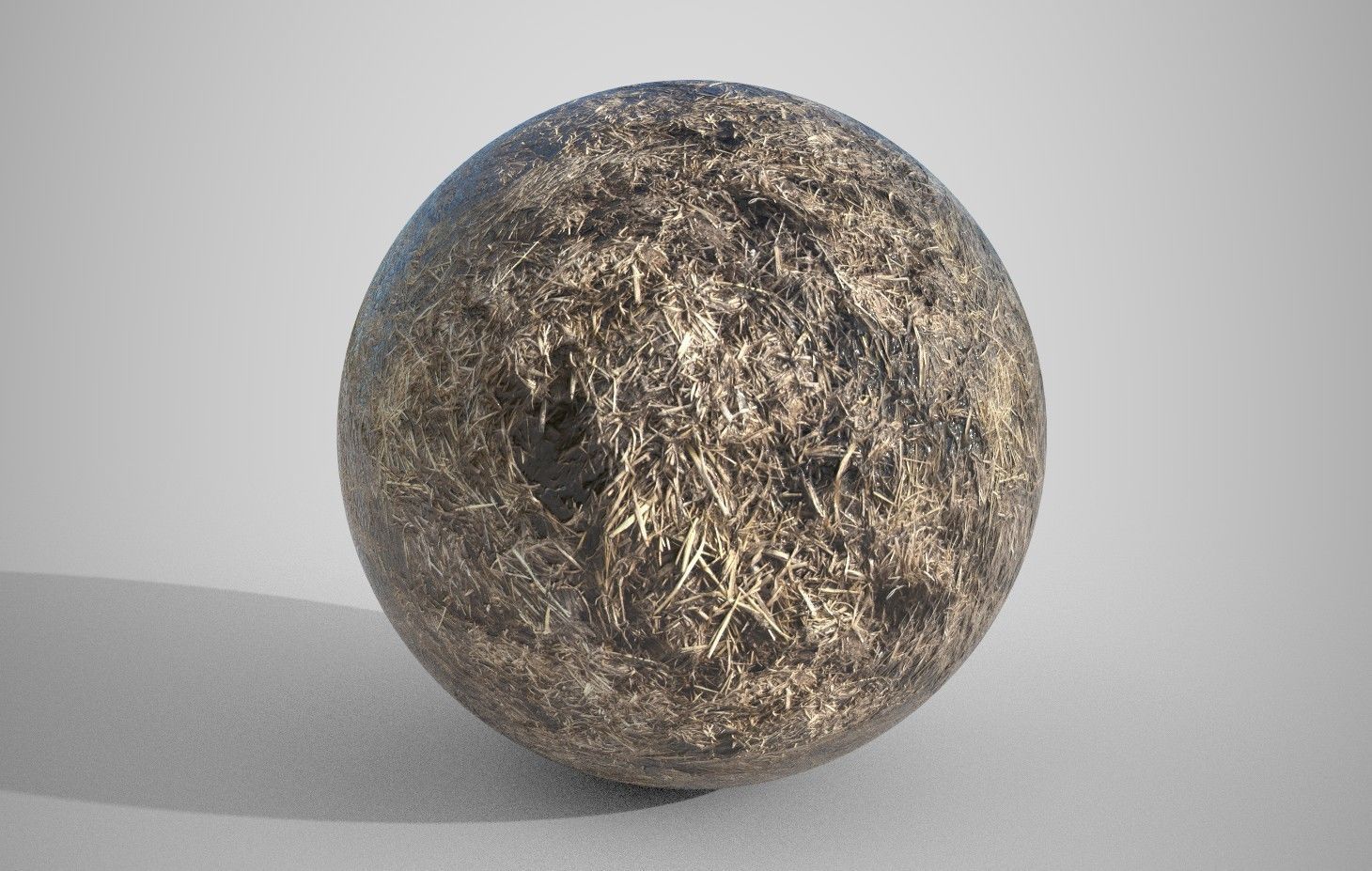 Mega Pack of 64 Village Hay and Straw PBR  Texture_27