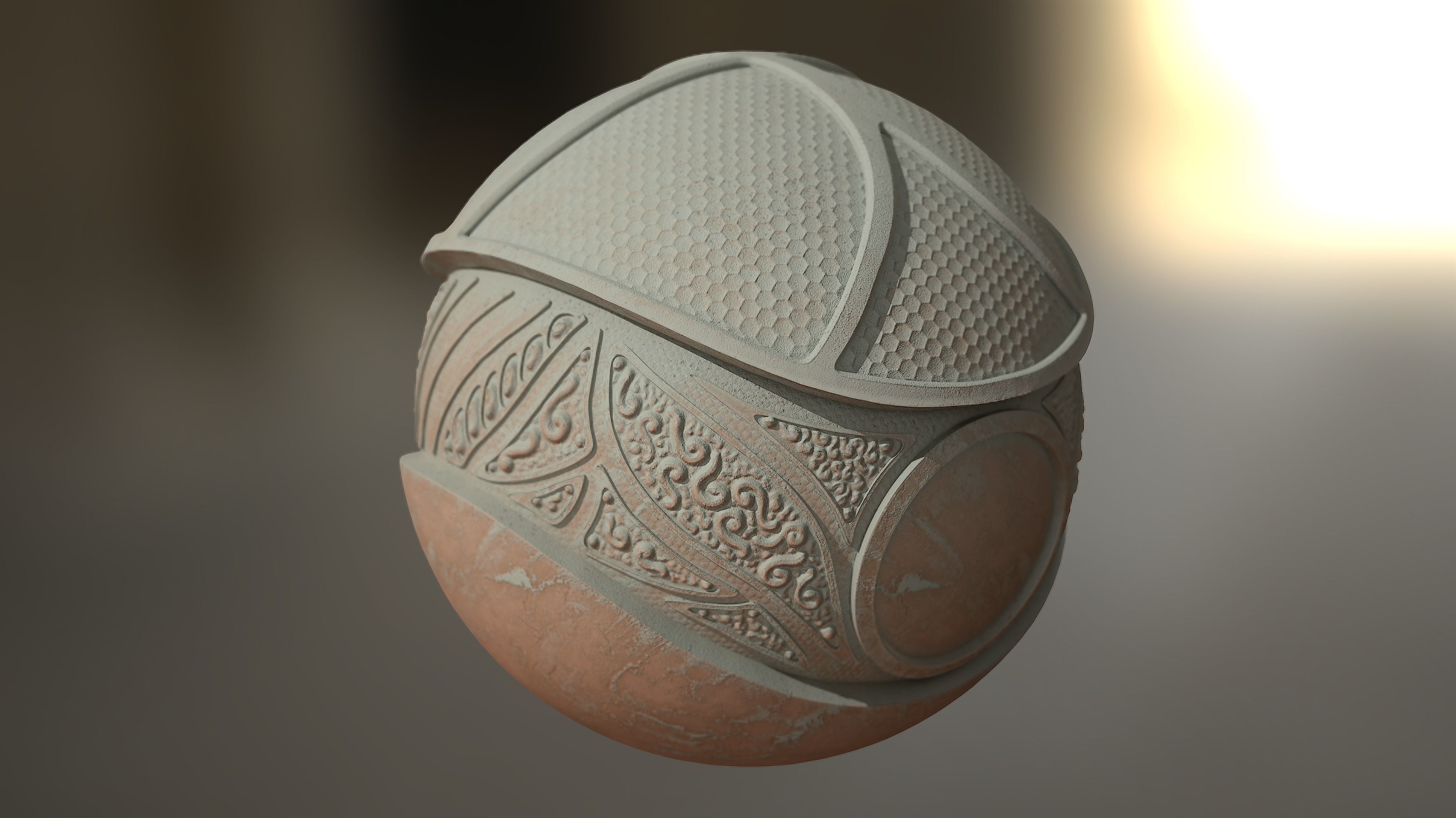 Ceramics Substance PBR Material Texture_17