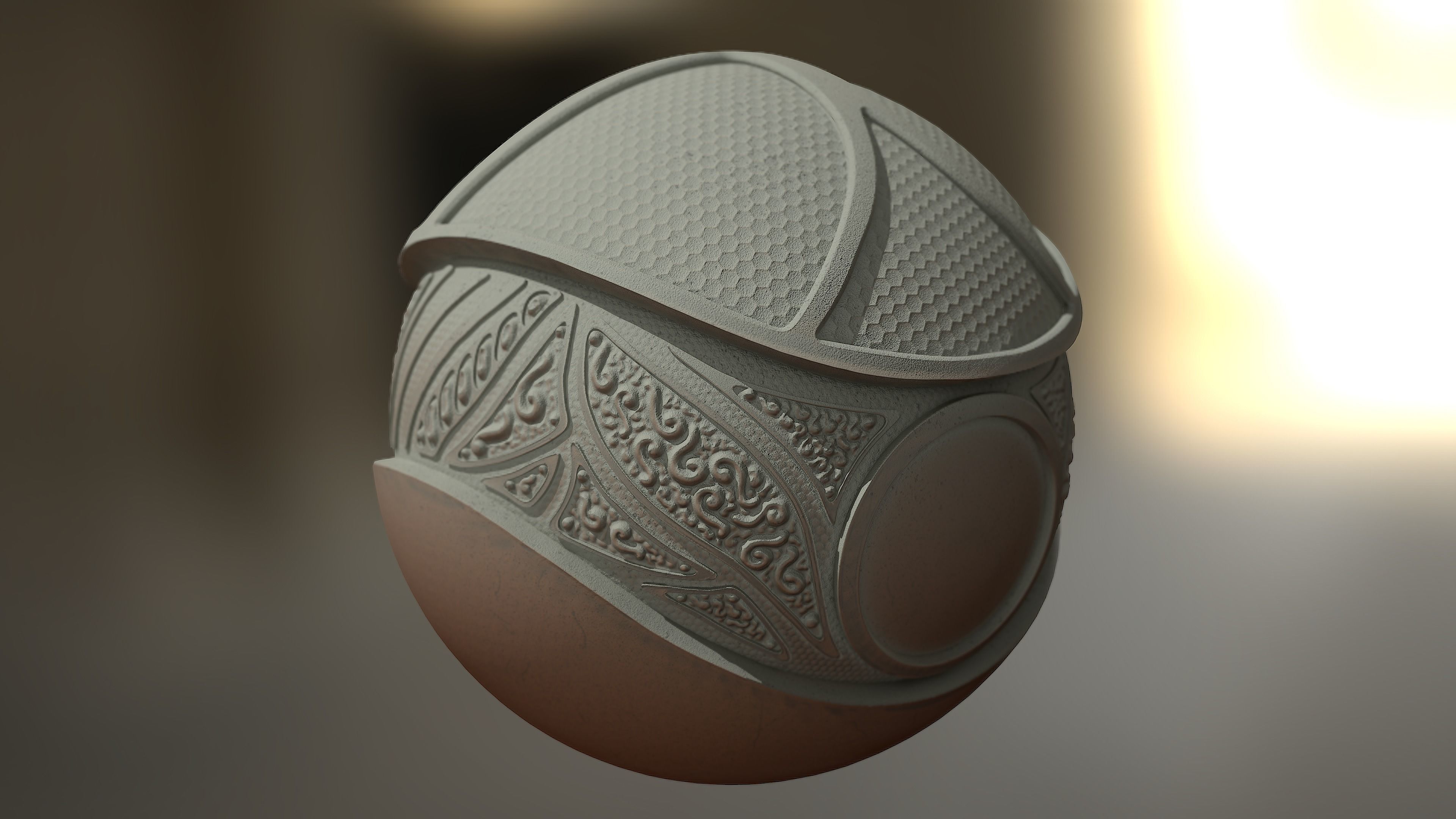 Ceramics Substance PBR Material Texture_8