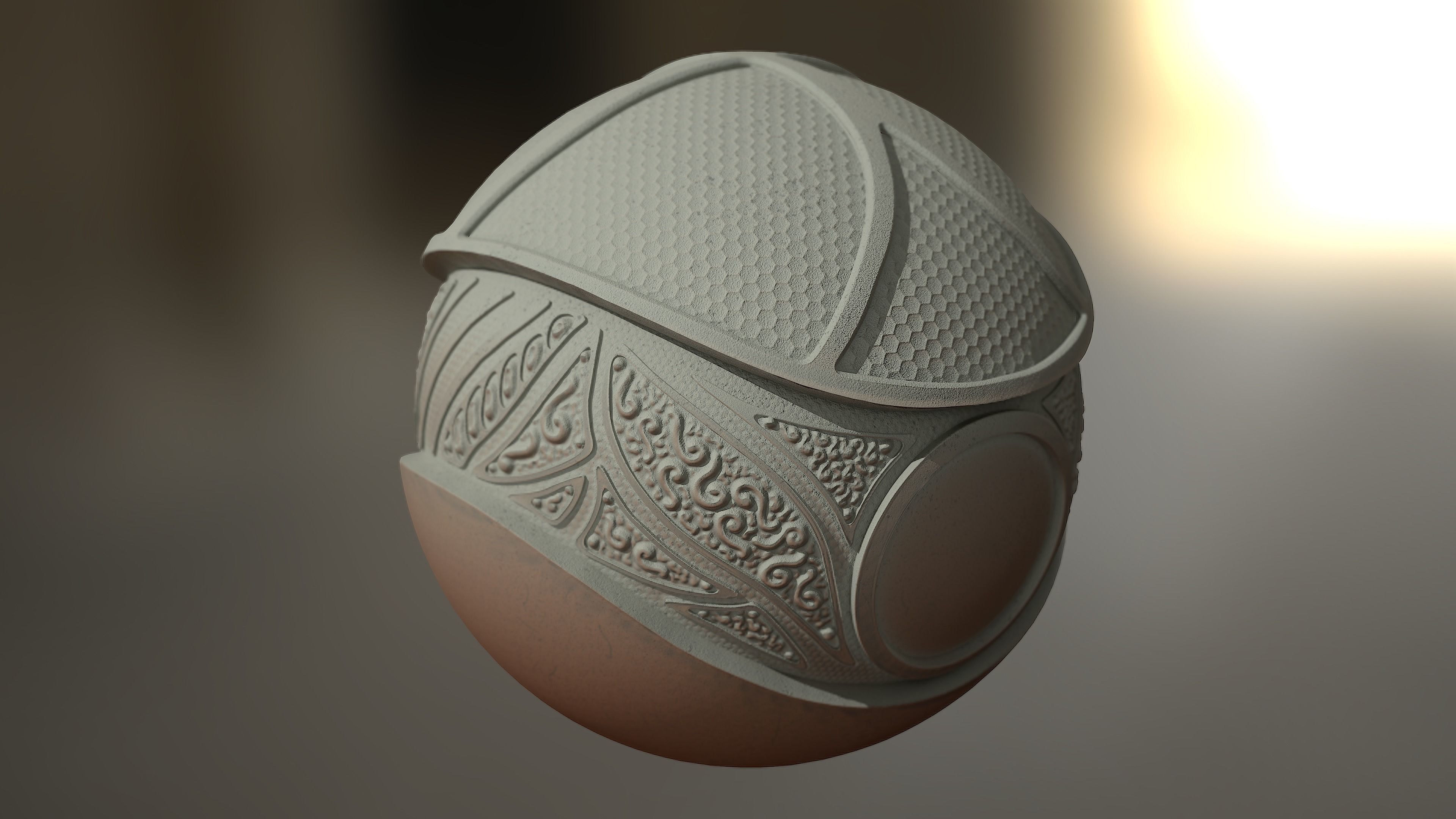 Ceramics Substance PBR Material Texture_13