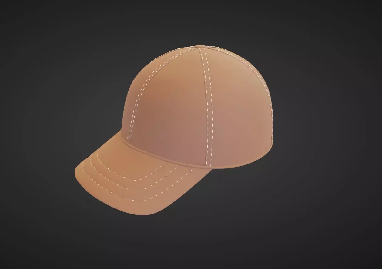 cap type1 Low-poly 3D model