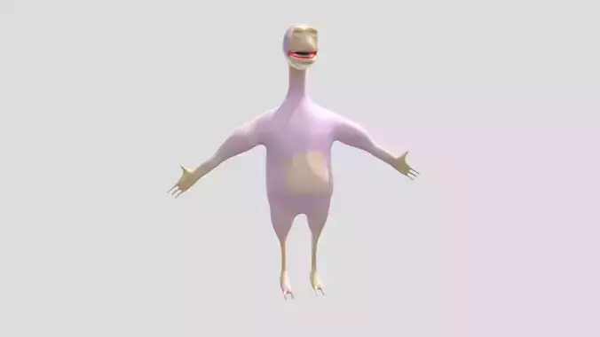 Alfie Character  3D model