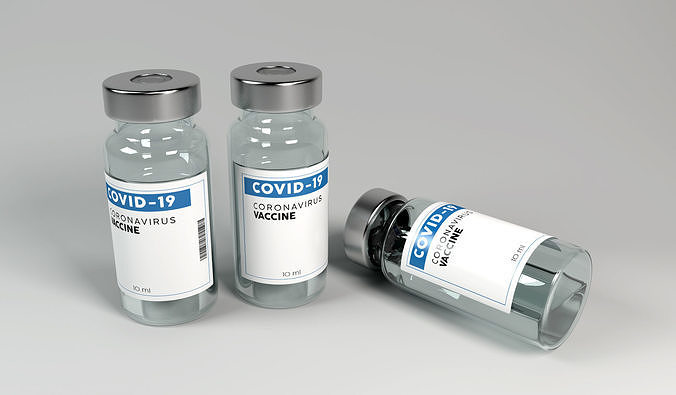 Vaccine Covid 3D model