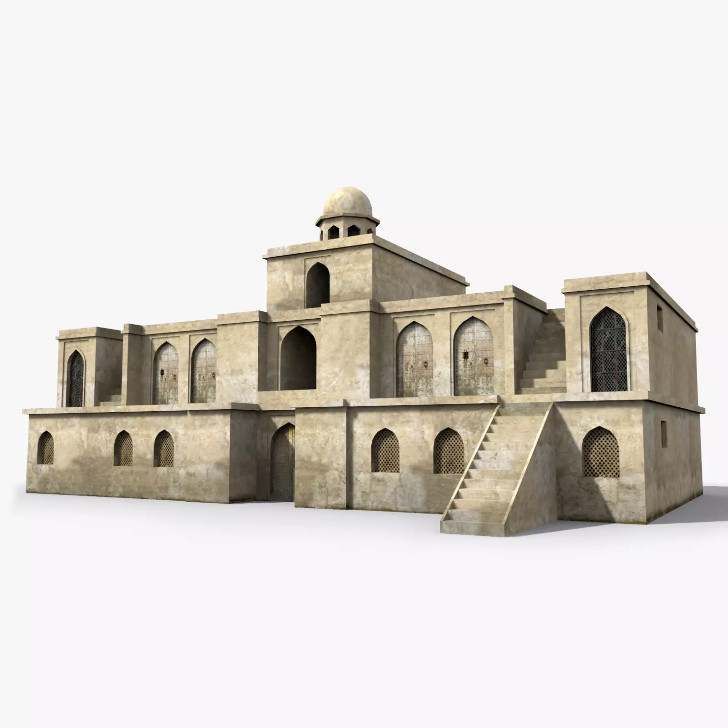 Arab x21 Low-poly 3D model
