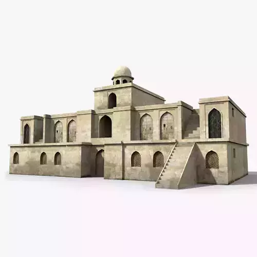 Arab x21 Low-poly 3D model