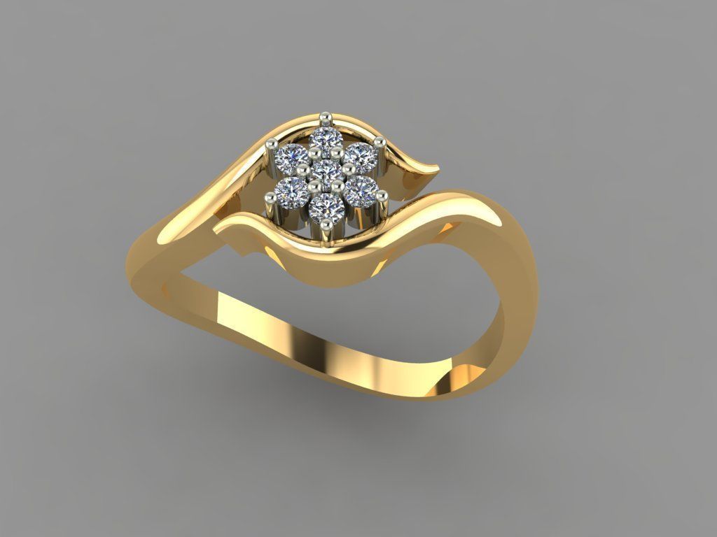 3D Print Ring Model 27 3D print model_2