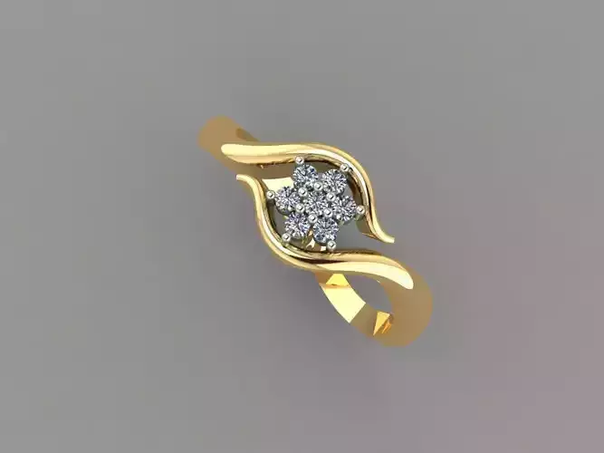 3D Print Ring Model 27 3D print model
