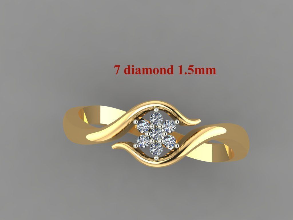 3D Print Ring Model 27 3D print model_4