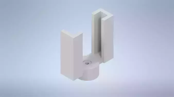 FPV camera bracket with servo mount