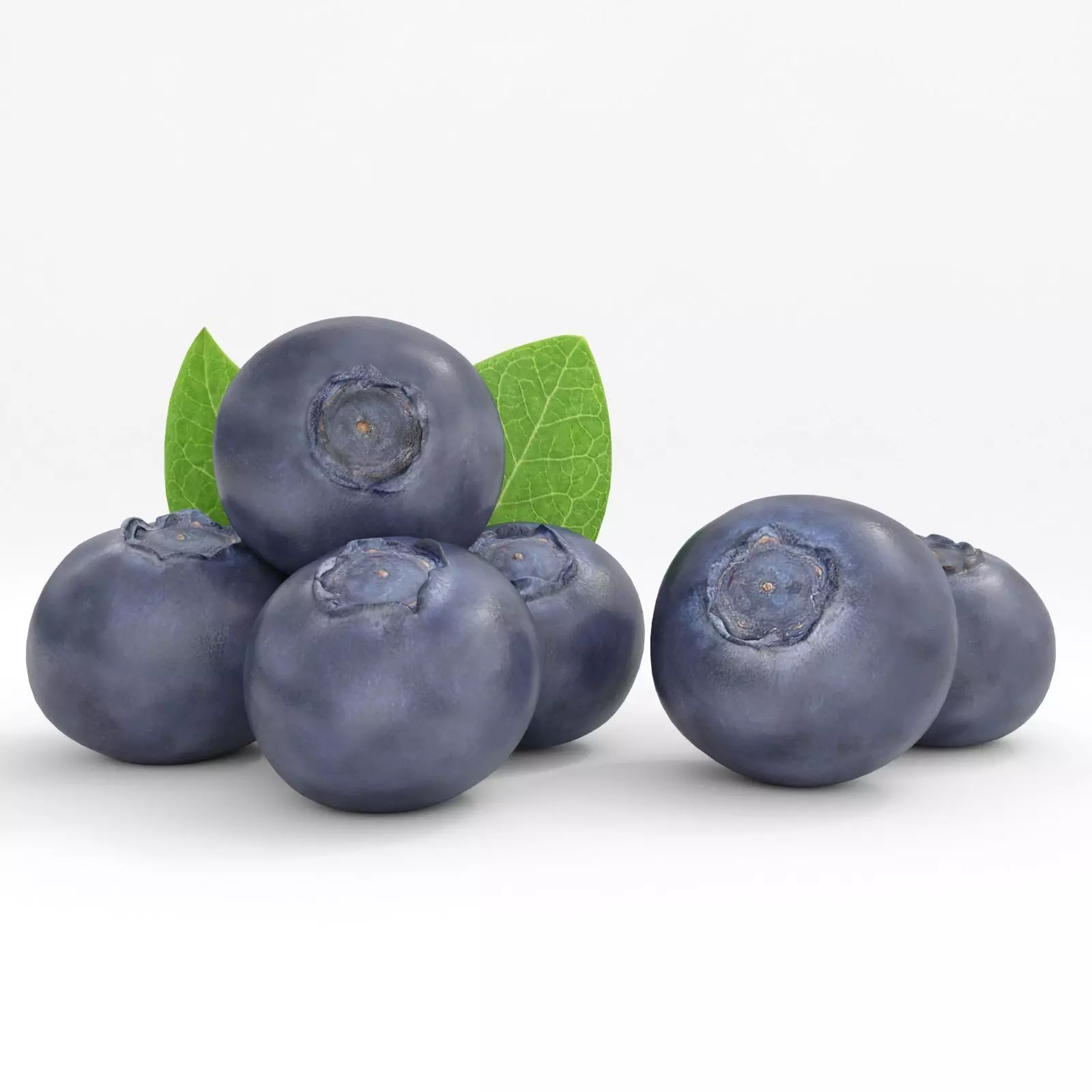 Blueberries 3D model_0