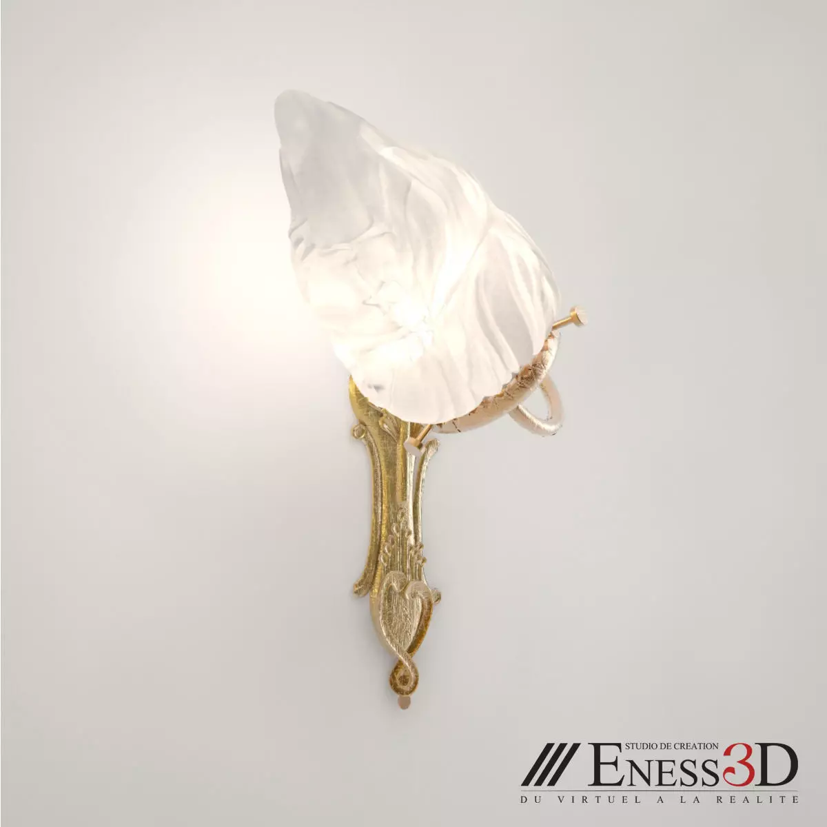 Pro - Tisserant Wall Lamp sconce 21940 3D model