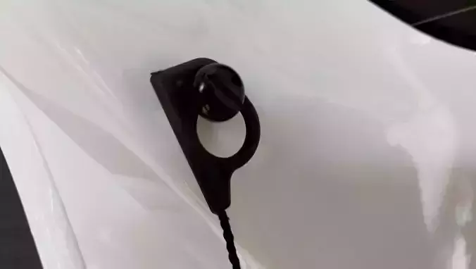 Car Mounting hook       Car cover strings end