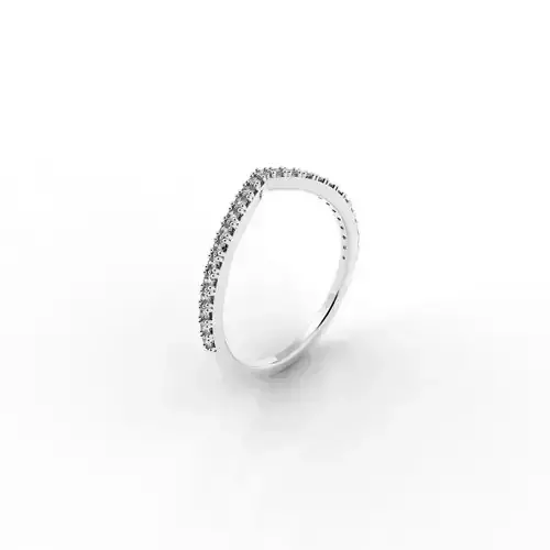 Light Modern Diamond Ring Soft