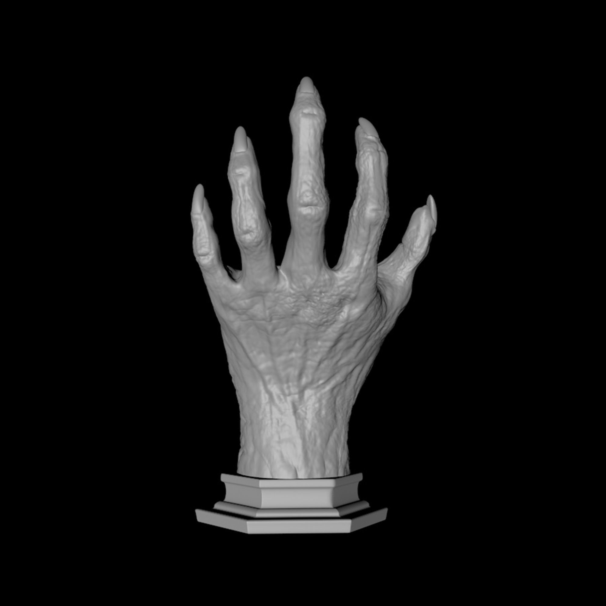 Hand of Glory 3D print model_7