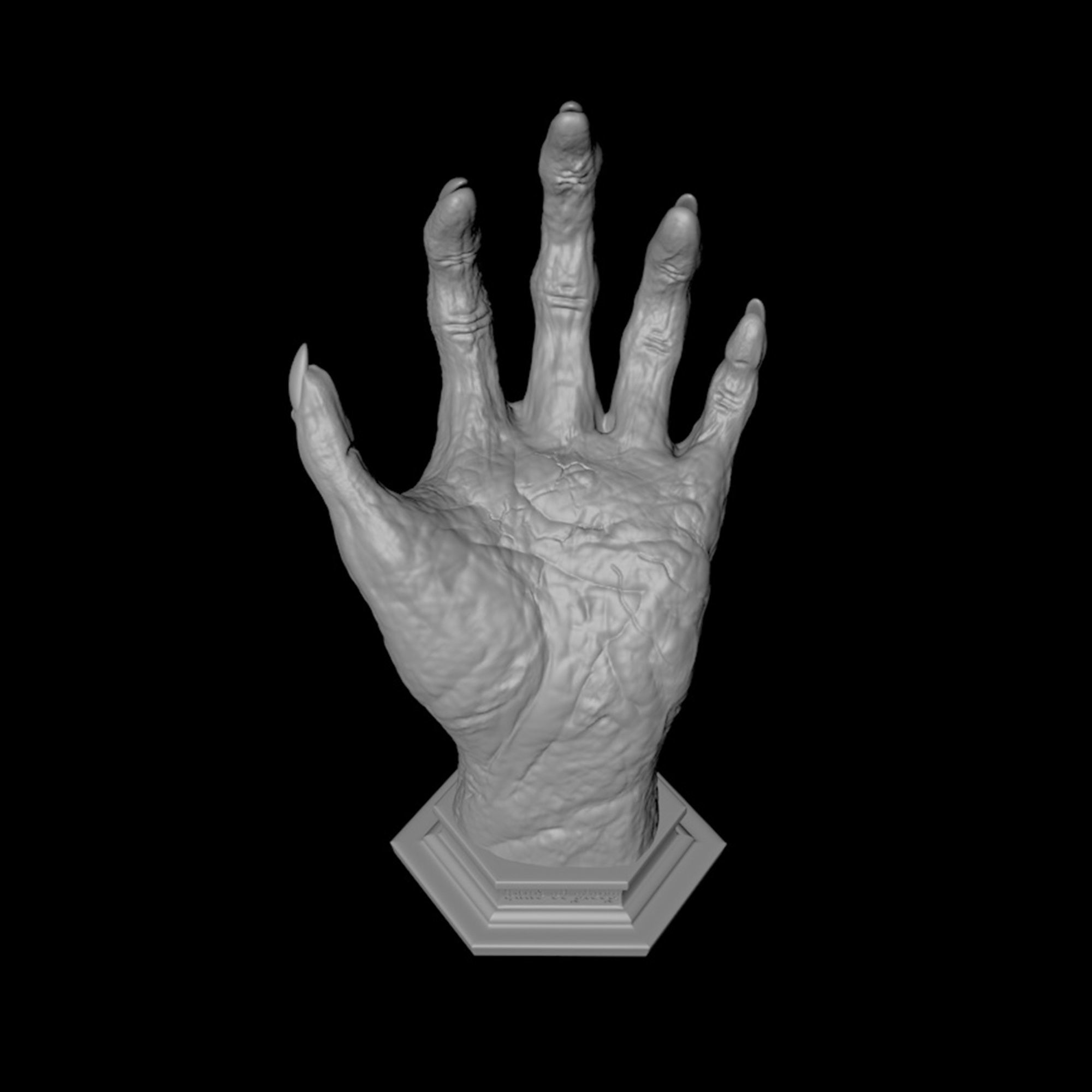 Hand of Glory 3D print model_8