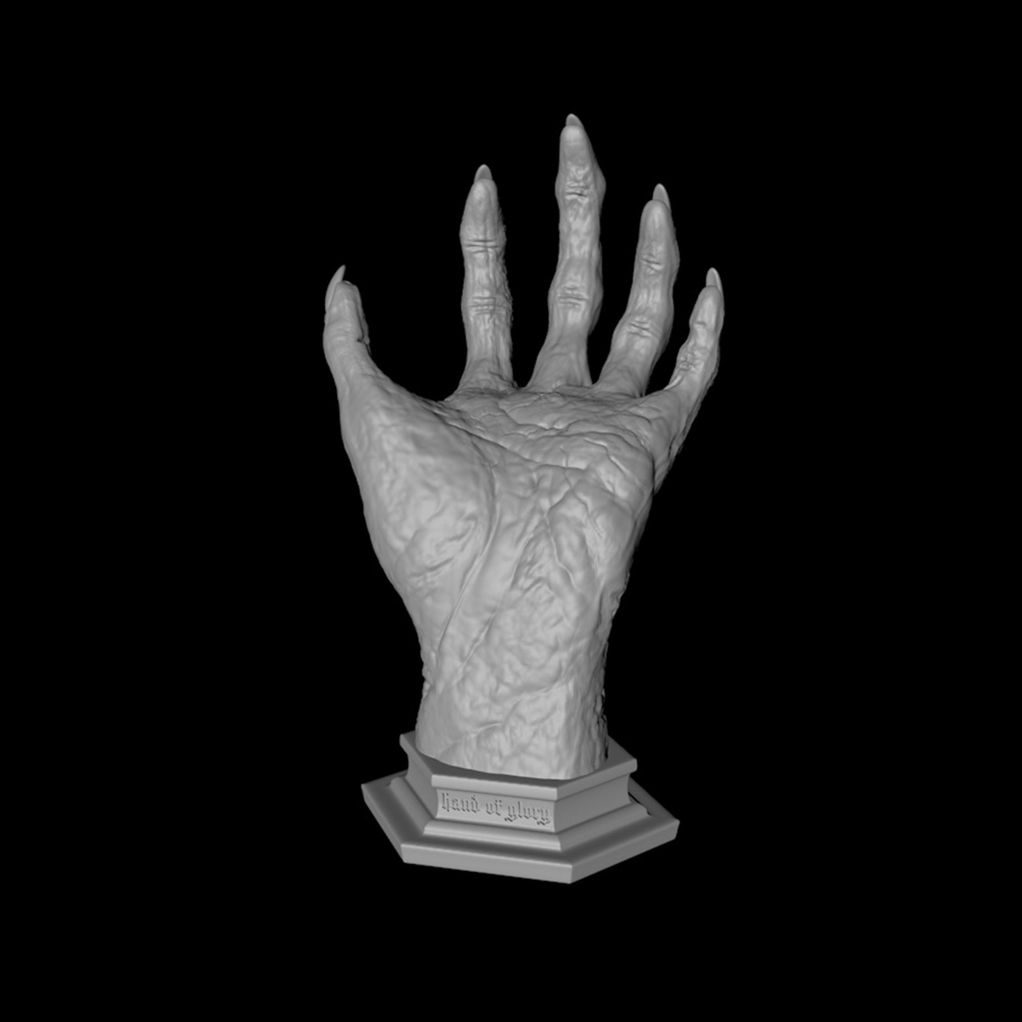 Hand of Glory 3D print model_5