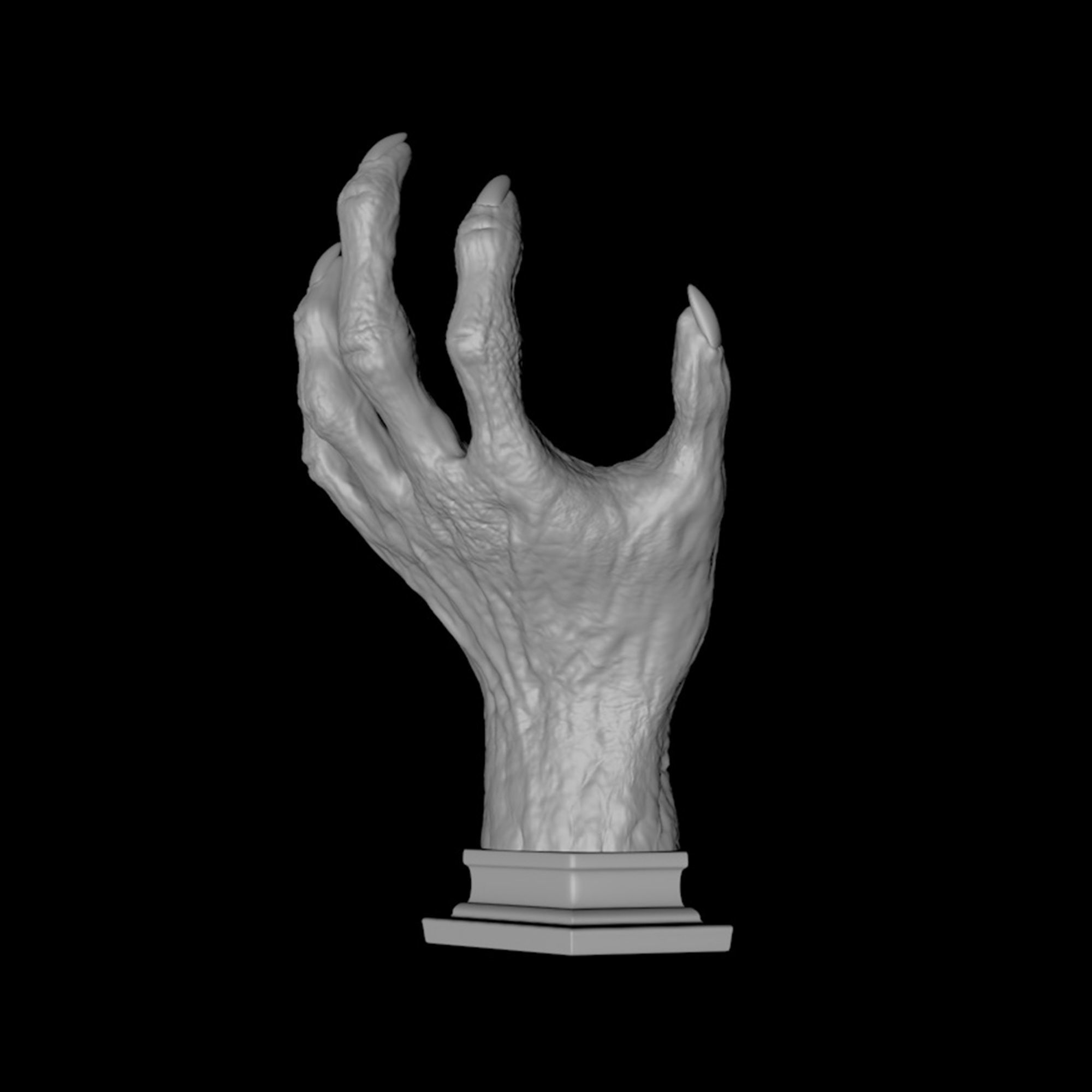Hand of Glory 3D print model_6