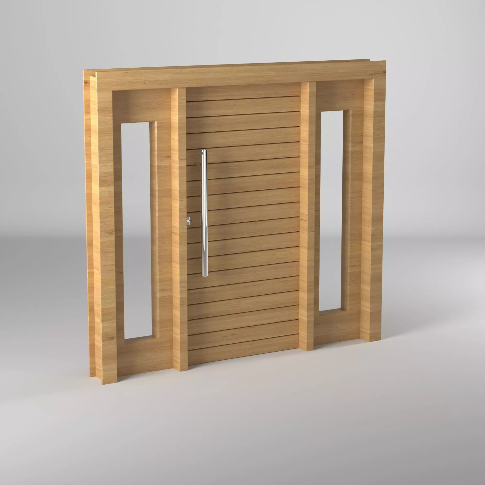 Puerta de entrada residencial - Entrance Residential Door 3D model