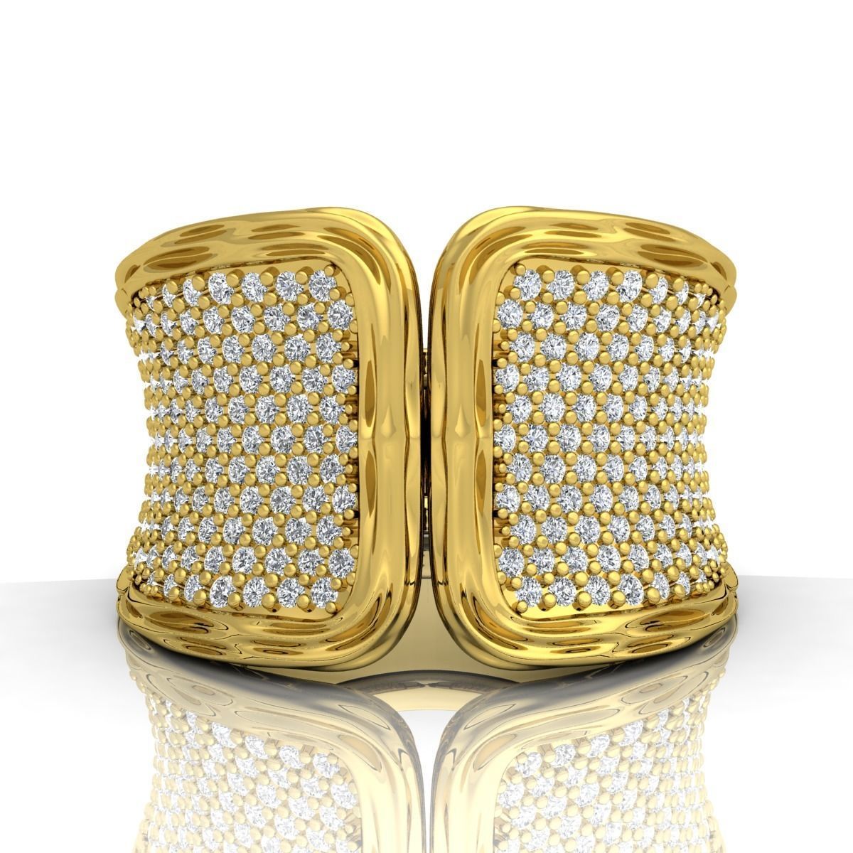 Heavy Mans Ring  3D print model_7