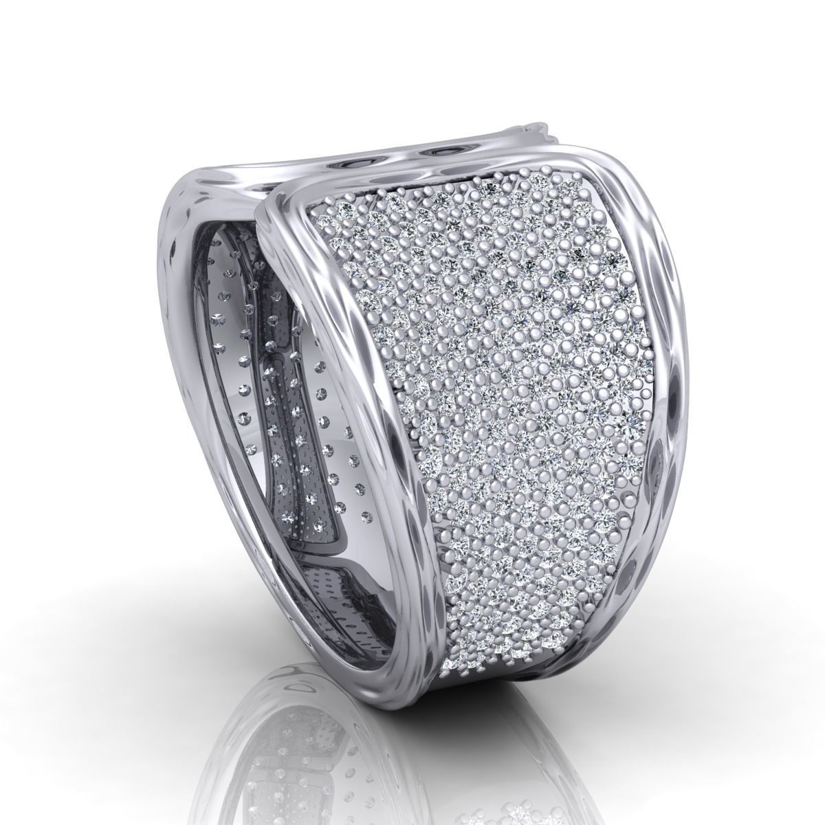 Heavy Mans Ring  3D print model_8