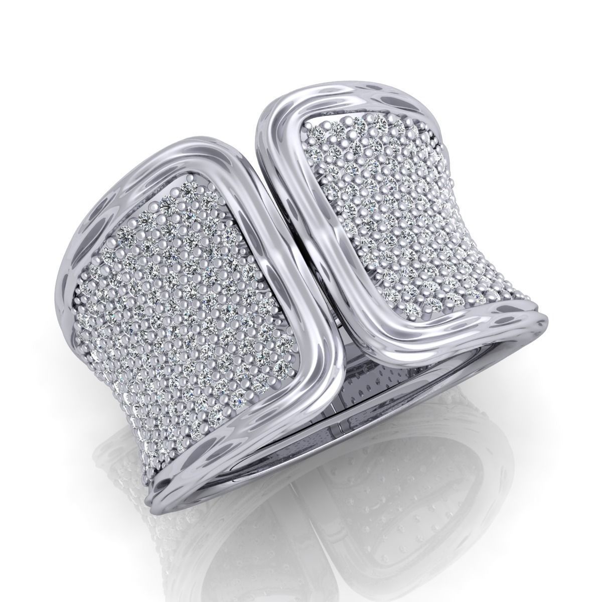 Heavy Mans Ring  3D print model_14